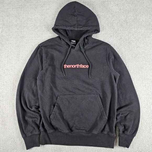 The North Face Men's S Graphic‎ Injection Hoodie TNF Black Half Dome Logo - Picture 1 of 8